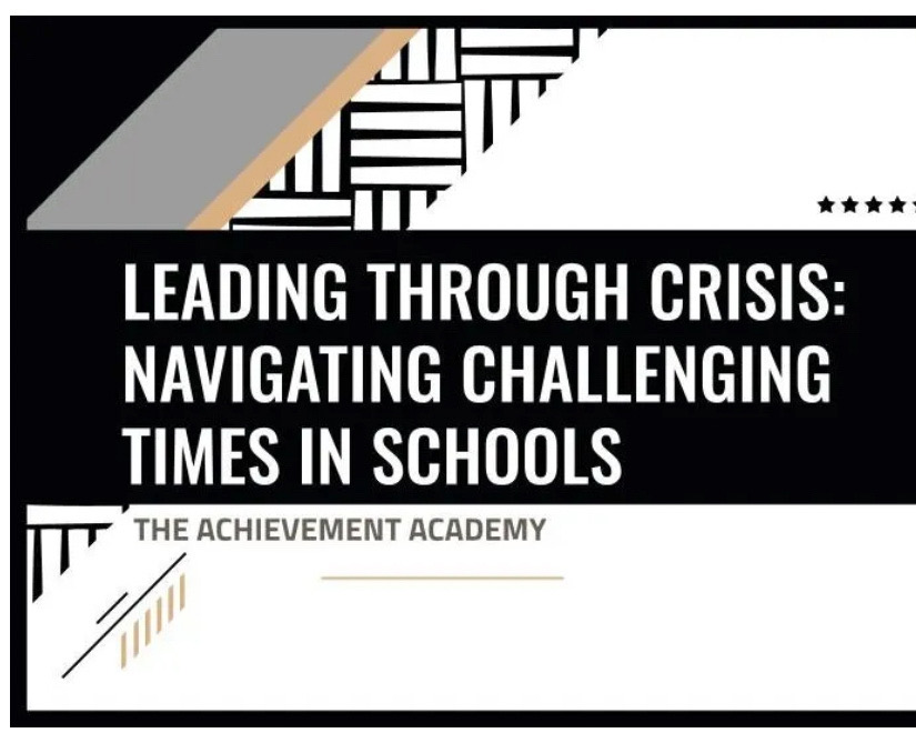 Leading Schools Through Crisis: The Power of Preparation